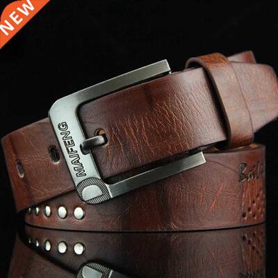 Men High Quality Genuine Leather Belt Luxury Designer Belts