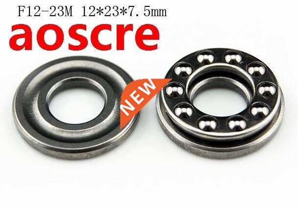 10 pcs F12-23M Axial Ball Thrust Bearing 3-Parts 12mm x 23mm