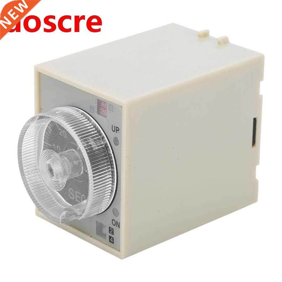 Delay Timer Time Relay Adjustable Knob High Quality PC Shell