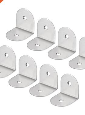 Corner Brace, 40mm x 41mm x 1.5mm Stainless Steel Joint Righ