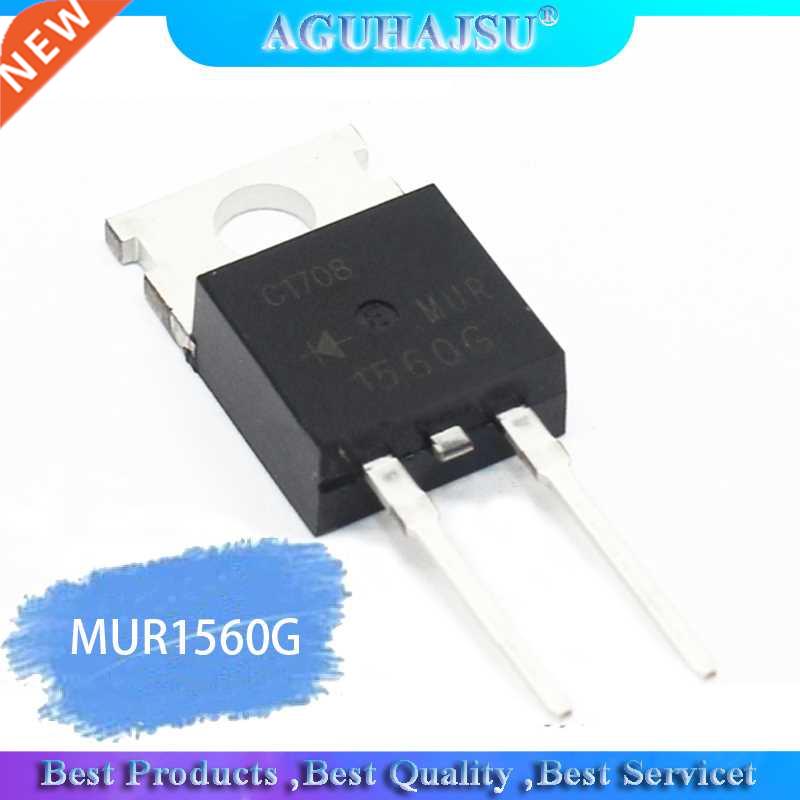 10pcs/lot MUR1560G U1560 fast recovery diode 15A / 600V TO-2
