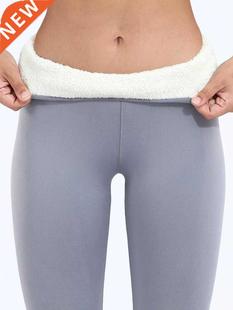 Winter Pants High Leggings Legging Women Velvet Warm Thick