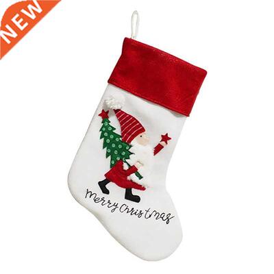 Christmas Stockings, Santa Claus Stockings Decorations for X