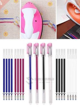 4PCS Heat Erasable Fabric Marker Pens Set with 20PCS Refills