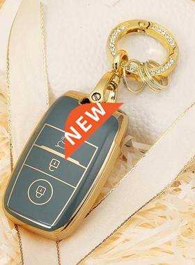 TPU 3 Button Car Remote Key ver Case Holder Keychain for Kia
