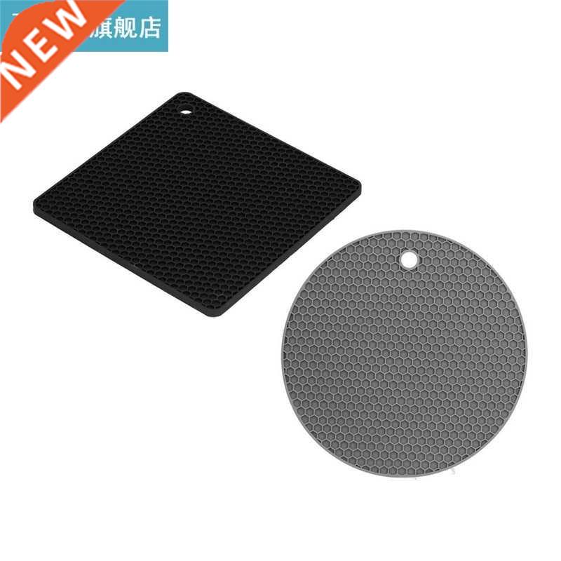 Heat Resistant Mat Silicone Pot Holder Placemat Thickened He