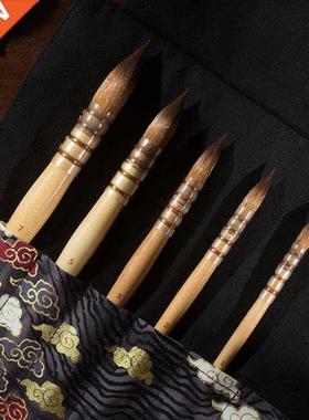 ZY TANG N68 Round,high quality nylon hair (synthetic) waterc