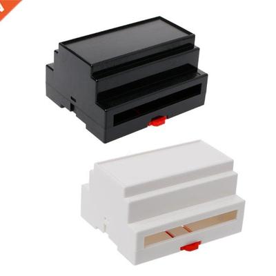 1Pc wall mounted plastic din rail enclosure junction box ele