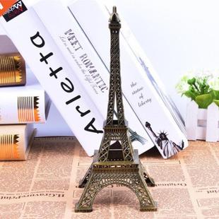 Paris Tower Figurine Crafts Size Metal Bronze 1PC 1cm