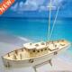 Assembly Wooden Puzzle Kit Nurkse DIY Sailboat