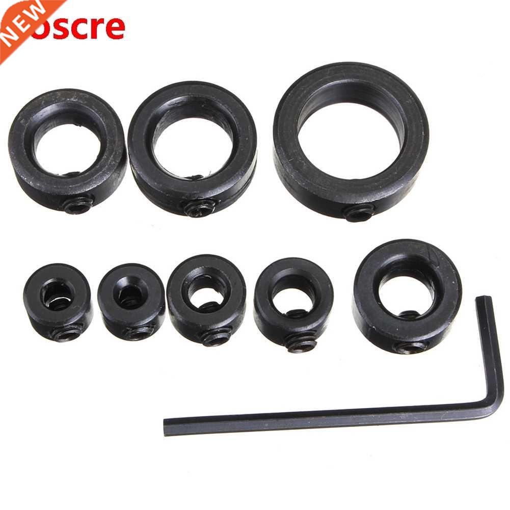 8Pcs Woodworking Multifunction Drill Bit Locator Ring Househ