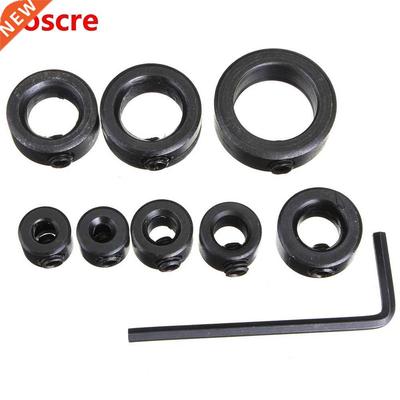 8Pcs Woodworking Multifunction Drill Bit Locator Ring Househ