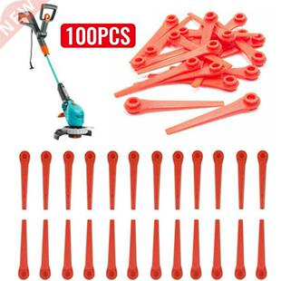 100pcs Trimmer Bles Plastic Replacement Bles For Grass T