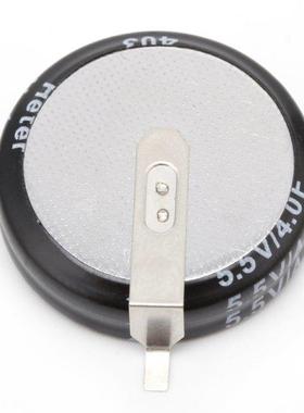 2 Pcs 4.0F 5.5 V Super Capactor H-Type Button Smart Capact