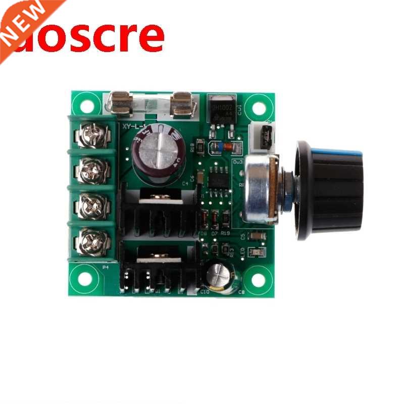 9V-50V 10A PWM DC Motor Speed Contrler with Knob Adjustabl