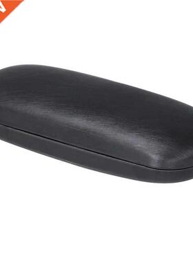 Glasses Case Black Metal and leather for Small and Medium