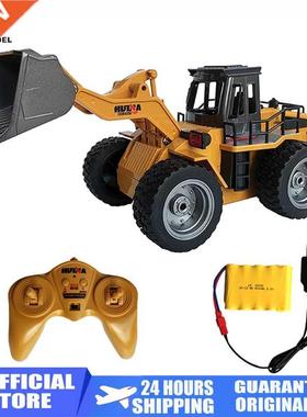 HUINA 1:16 RC Truck Bulldozer Wheel Shovel Loader Tractor Mo