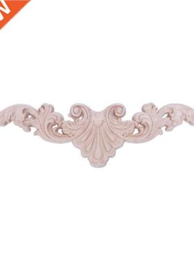 Wood Carved Corner Onlay Applique Frame Decor Furniture Craf