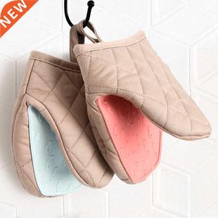 One Piece Silicone Anti-scalding Oven Gloves Mitts Kitchen S