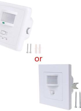 220-240V AC Wall Mounted 9m Automatc PR nfrared LED Moto