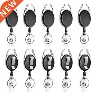 Badge Reel Clip Pack And Belt Retractable Carabiner With