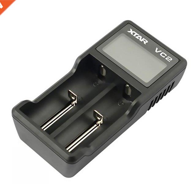 XTAR VC2 Portable Universal Smart Dual Slots Intelligent Lit