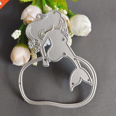 4 Pcs Sea Beauties Carbon Steel Cutting Dies  Scrapbookin