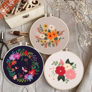 Kit Set Embroidery Stitch Shed Cross Craft
