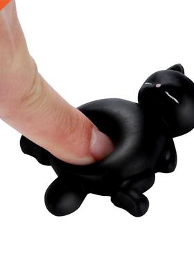 1pc Antisress Ball Mini Squeeze Toy Squishy Cat Figurines De