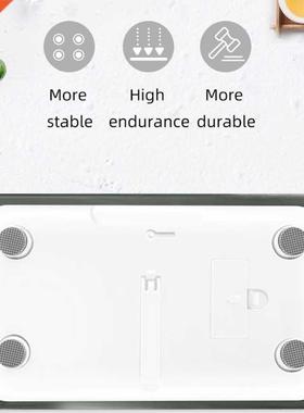 180KG Mini Portable Mirror Surface Bathroom Scales Boarding