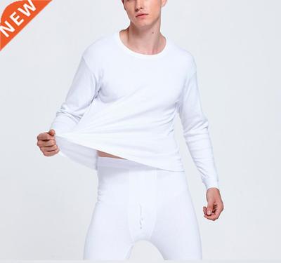 Men Cotton Thermal Underwear Sets Thermo Long Johns Winter C