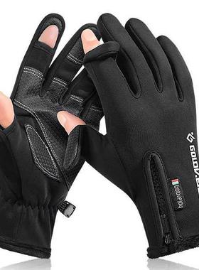 Touchscreen Black Gloves Outdoor Waterproof Winter Glove Ski