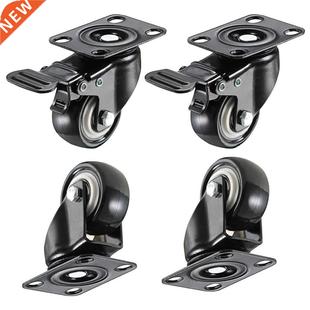 Wheels 2in Swivel Polyurethane Caster Duty Heavy Pack