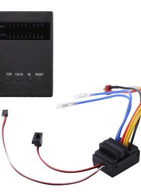 80A Brushed Dual Motor Climbing ESC Speed Controller for 1/8