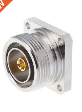 L29 7/16 Din Female Jack Center Connector With 4 Holes Flang