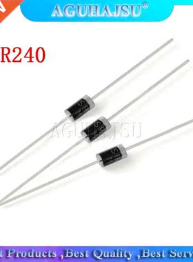 100PCS SR240 2A 40V Schottky diode