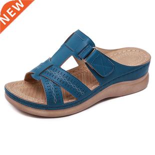 Wedge Sandals Toe Summer Open Women Orthopedic New Premium