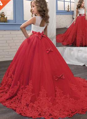 Girls Christmas Dress For Kids Wedding Evening Party Bridesm