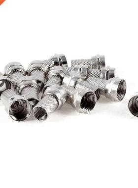 15 Pcs RG6 F-Type Twist-On Coax Coaxial Cable RF Connector M