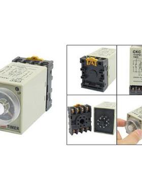 DC 12V 030 Seconds 30s Delay Tier Tiing Relay DPDT 8P w Ba
