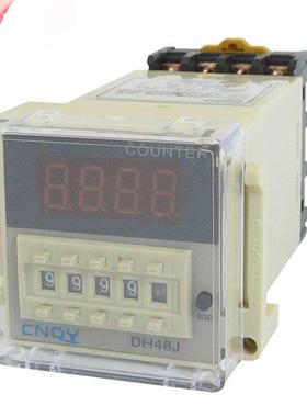 Programmable DH48JA Digital Counter Relay 1-999900 AC 220V 5