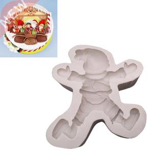 Christmas Santa Cookie Mould Silicone Mold Fondant Cake Deco