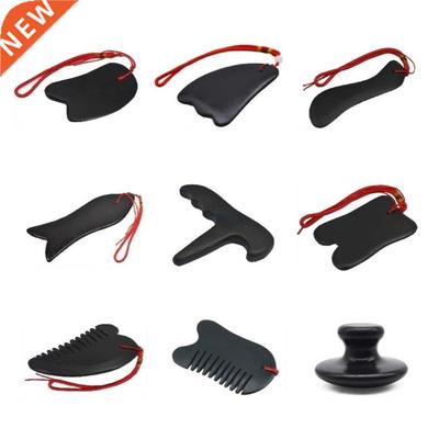 Traditional Natural Bian Stone Body Face Massager Scrap Boar