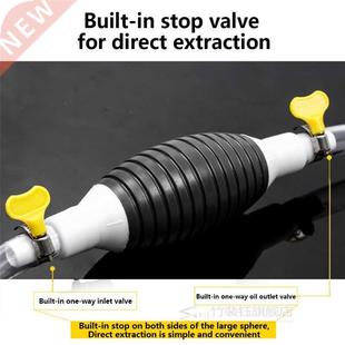 Fuel Siphon Manual 20mm Suc Transfer Car Oil 1.2Meters Hose