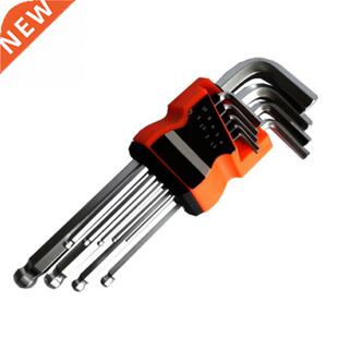 Flat Head Plum 9Pcs Sets Wrench Hexagonal Ext Hexagon