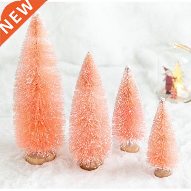 Small Flocked Artificial Christmas Tree Snow Globe Dé