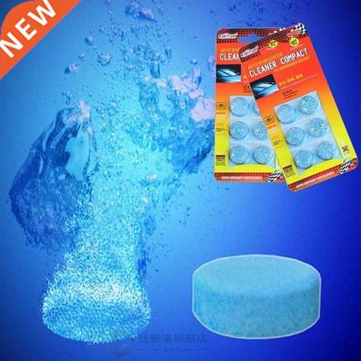 6 Pcs Window Cleaning Tablets Car Windshield Glass Washer Cl