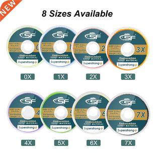 SF Clear Fluorocarbon Tippet Line with Holder Fly Fishing Ti