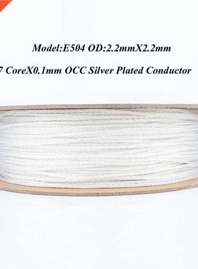 YTER 8 Core Twist 6N OCC silver plated Upgrade Headphone Cab