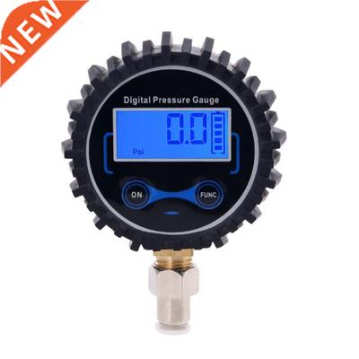 Digital Pressure Gauge with 6mm Outside Diameter Hose Straig